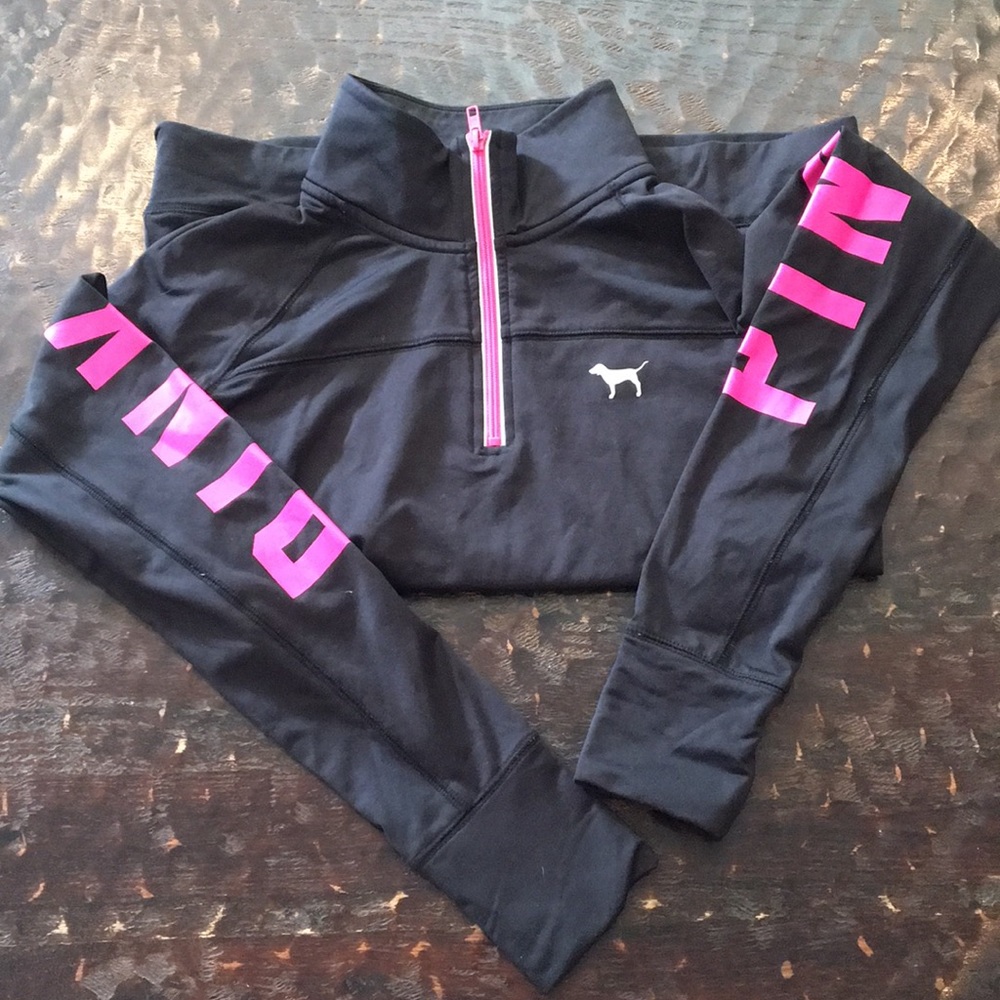 Pink Victoria’s Secret jacket